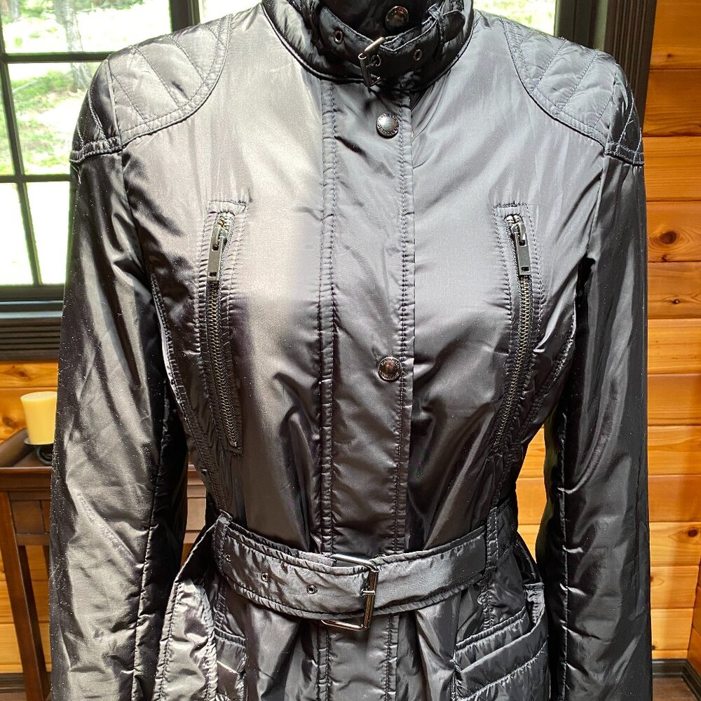 Banana Republic Black Insulated Military Jacket - Size M